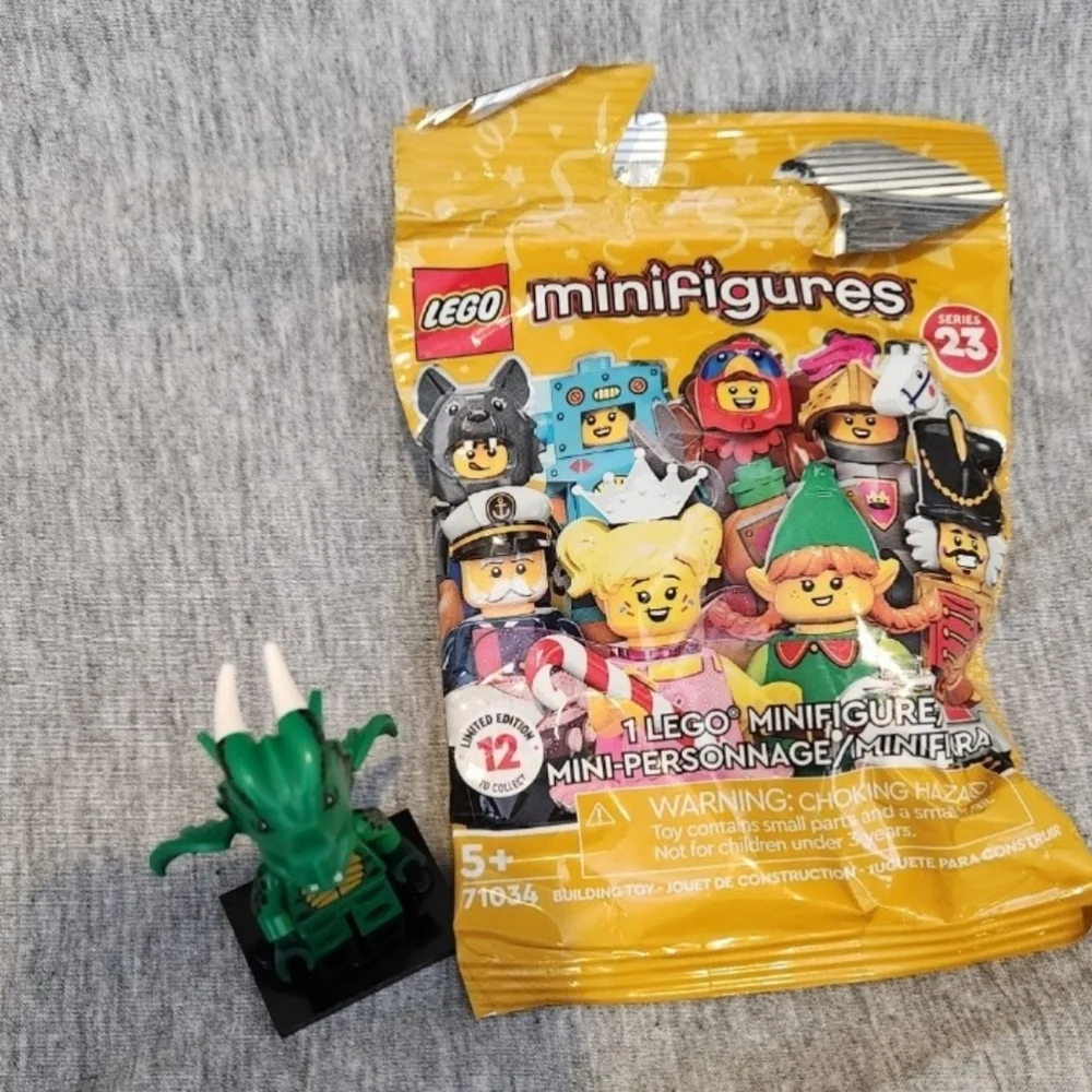 Lego Green Dragon Minifigure Series 23 Mini Figure